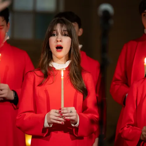 Trinity Youth Chorus perform A Ceremony of Carols