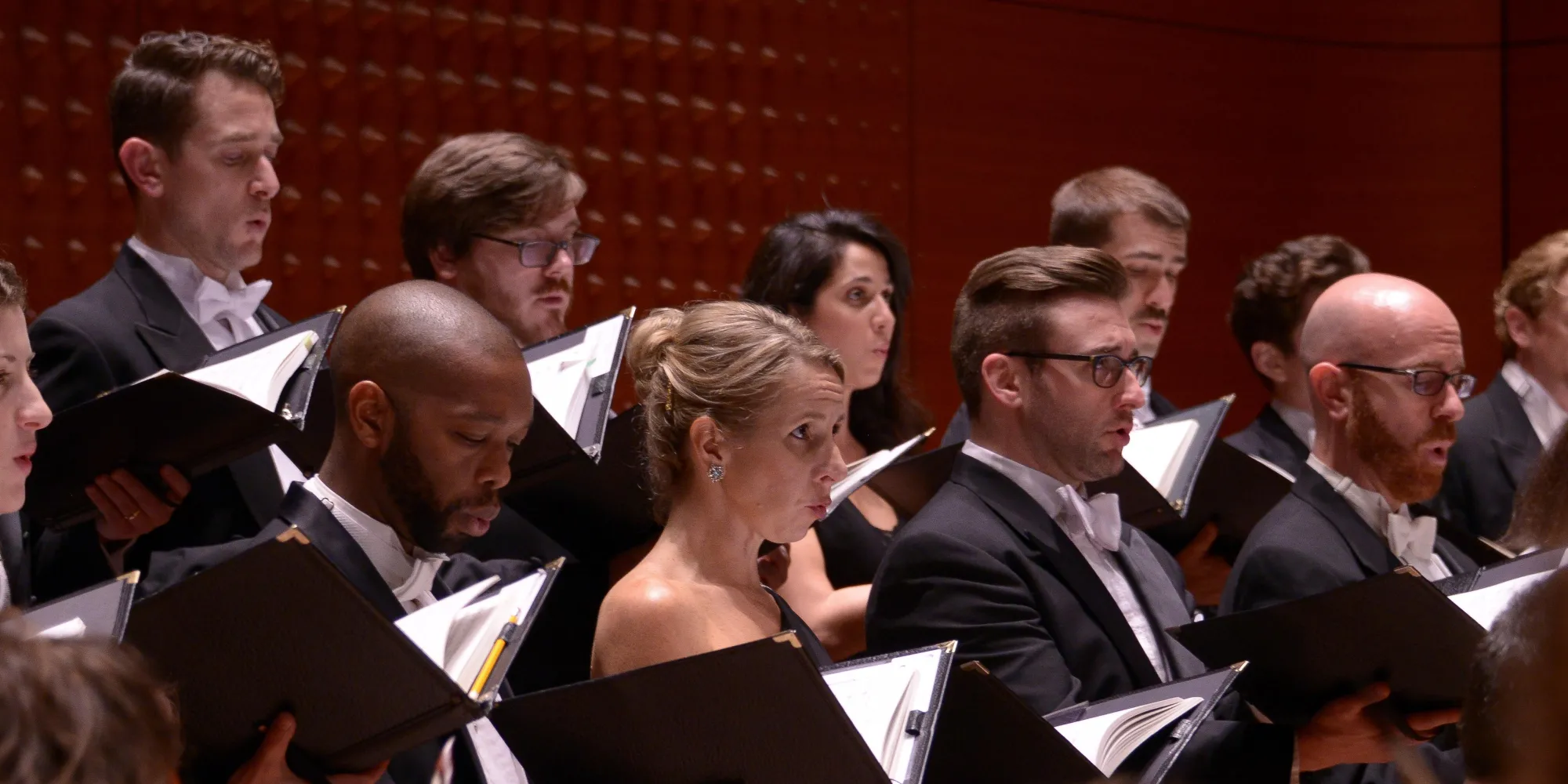 The Choir of Trinity Wall Street singing Messiah at Lincoln Center