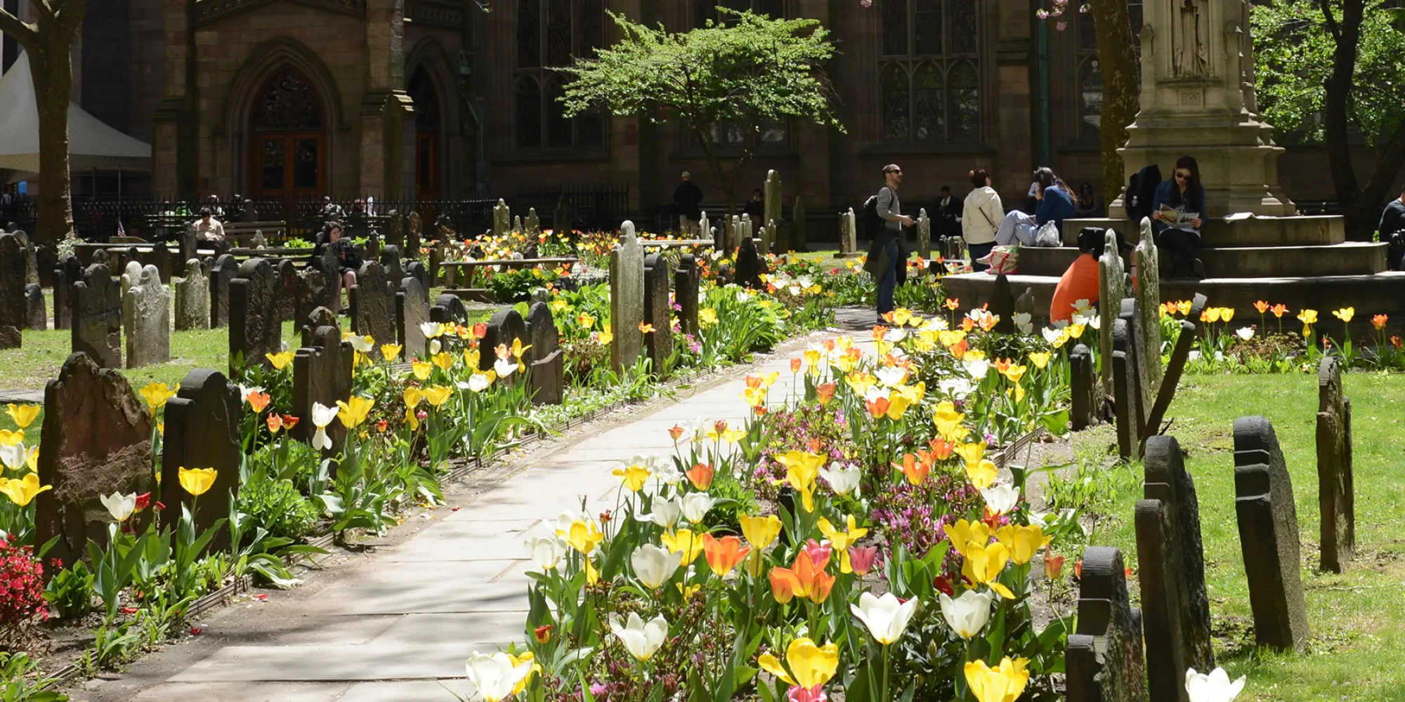 Trinity Churchyard in Spring