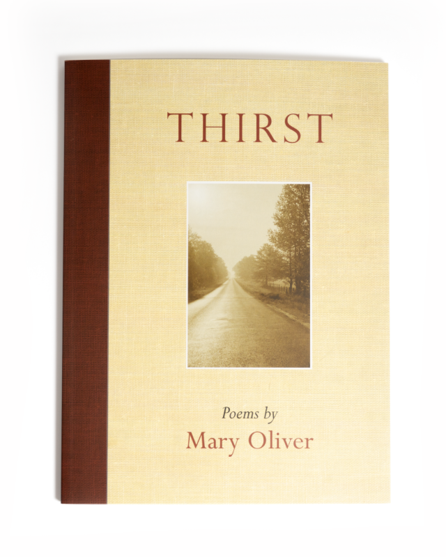 Thirst book by Mary Oliver
